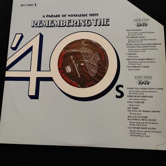 A PARADE OF NOSTALGIC HITS. REMEMBERING THE '40. - Picture 4 of 16